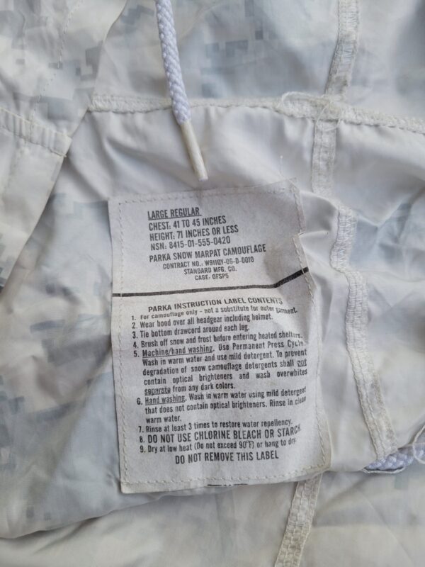 USMC Snow Camo Parka
