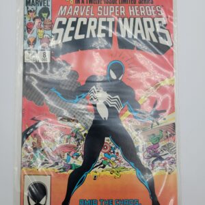 Marvel Secret Wars #8 First Appearance Spiderman W/ Black Suit (Venom)