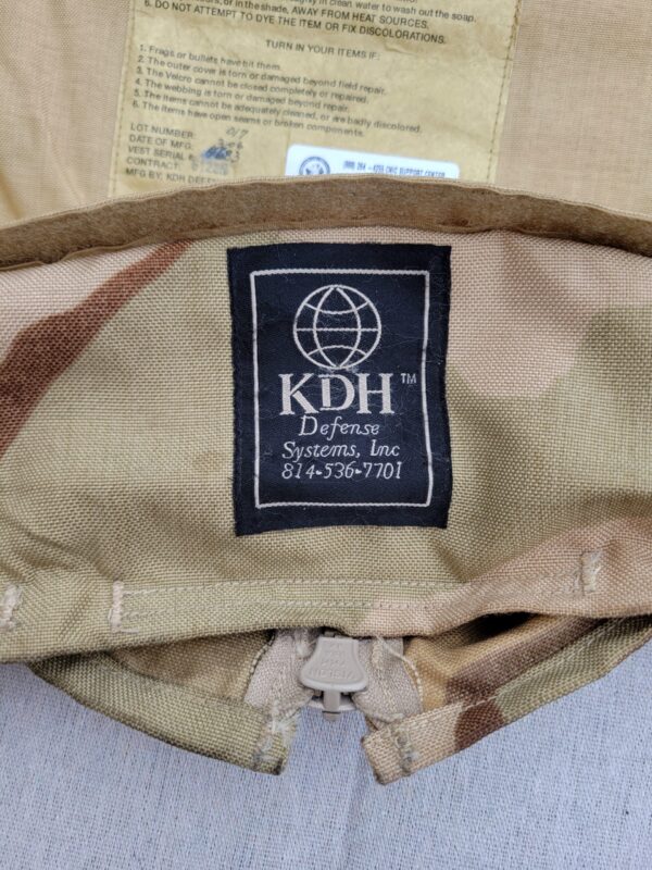 KDH Defense Systems Plate Carrier