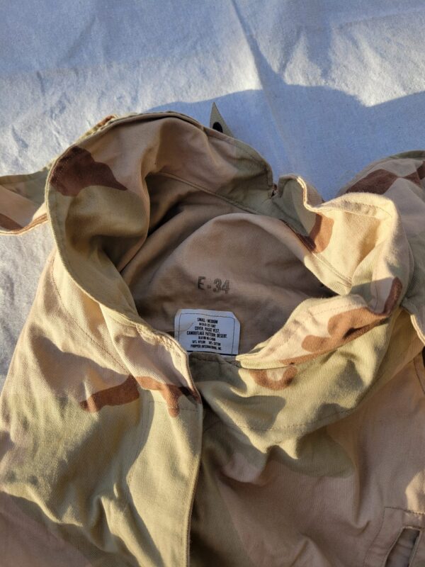 Tri Desert Camo FLAK Cover , Used . - Image 2