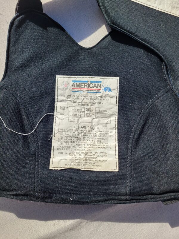 Police Surplus Body Armor