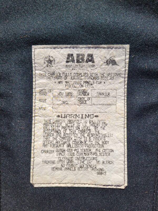 Police Surplus Body Armor