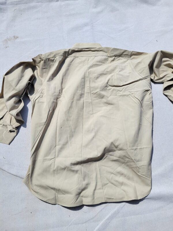USMC Tan Poplin Shirt , Korean/Vietnam Era - Image 2