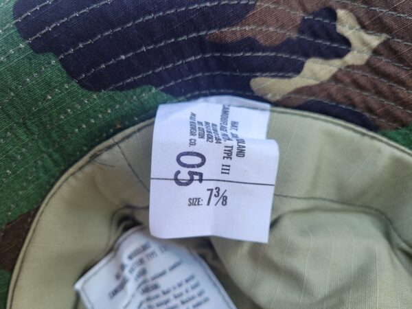 US Surplus Boonie Hat (Woodland Camo) - Image 4