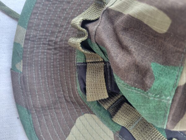 US Surplus Boonie Hat (Woodland Camo) - Image 5